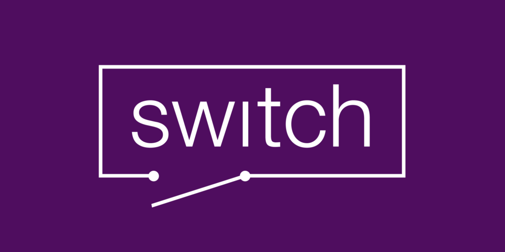 Logo for the Switch speaker scheme, inspired by circuit diagrams